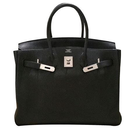 birkin hermes black leather price|Hermes Birkin leather types.